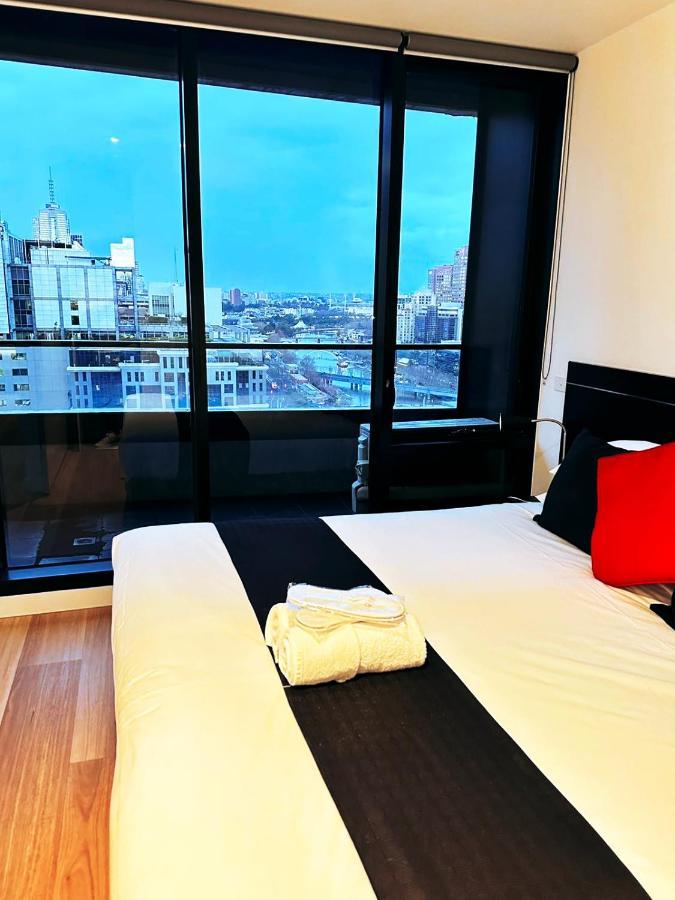 Aura On Flinders Serviced Apartments Melbourne Exteriör bild