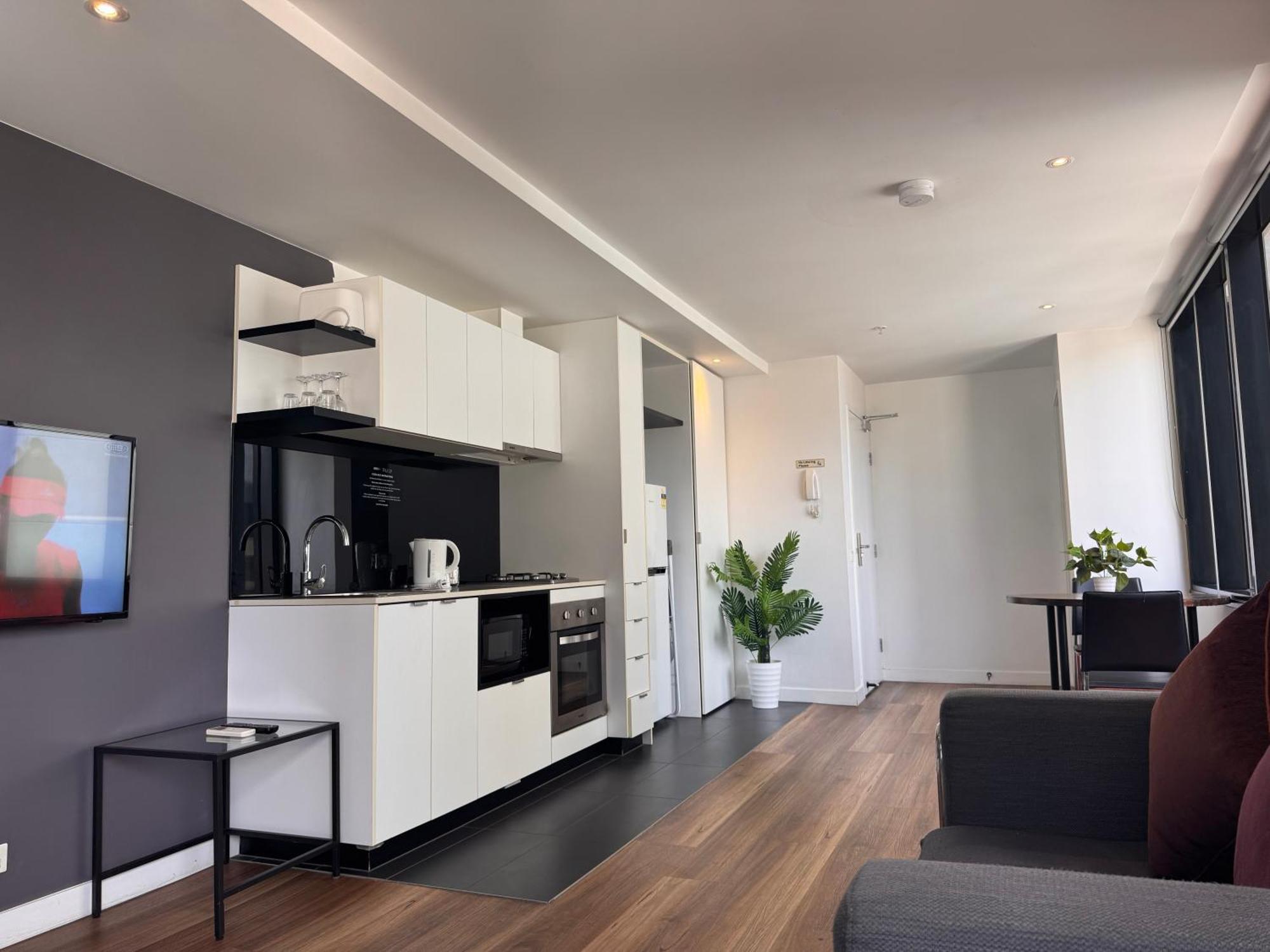 Aura On Flinders Serviced Apartments Melbourne Exteriör bild