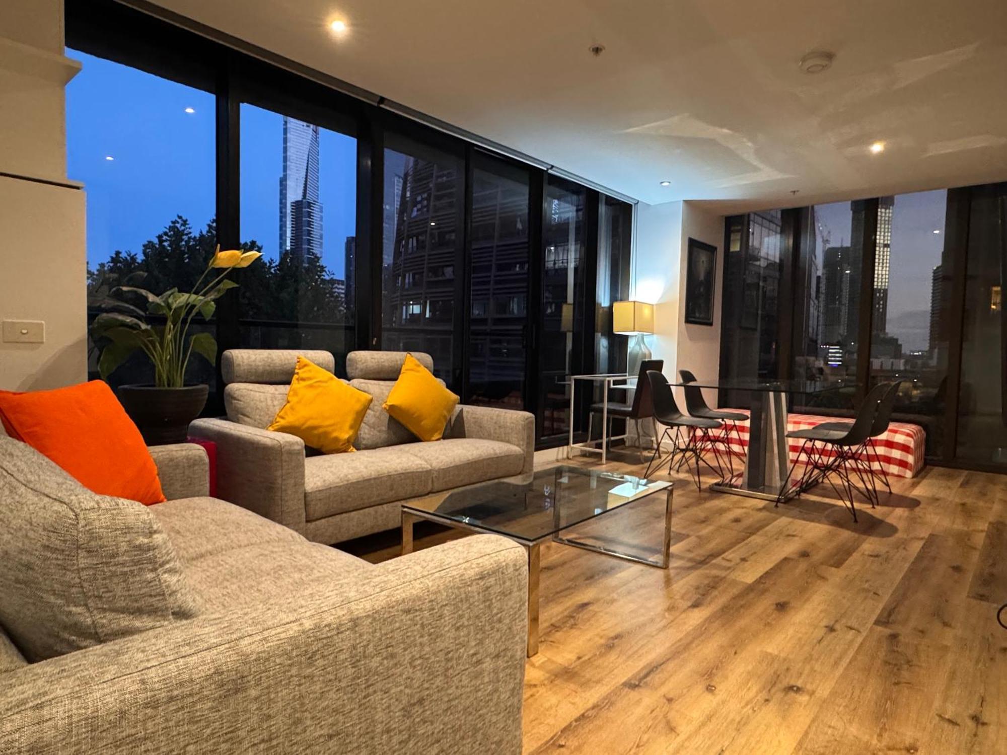 Aura On Flinders Serviced Apartments Melbourne Exteriör bild