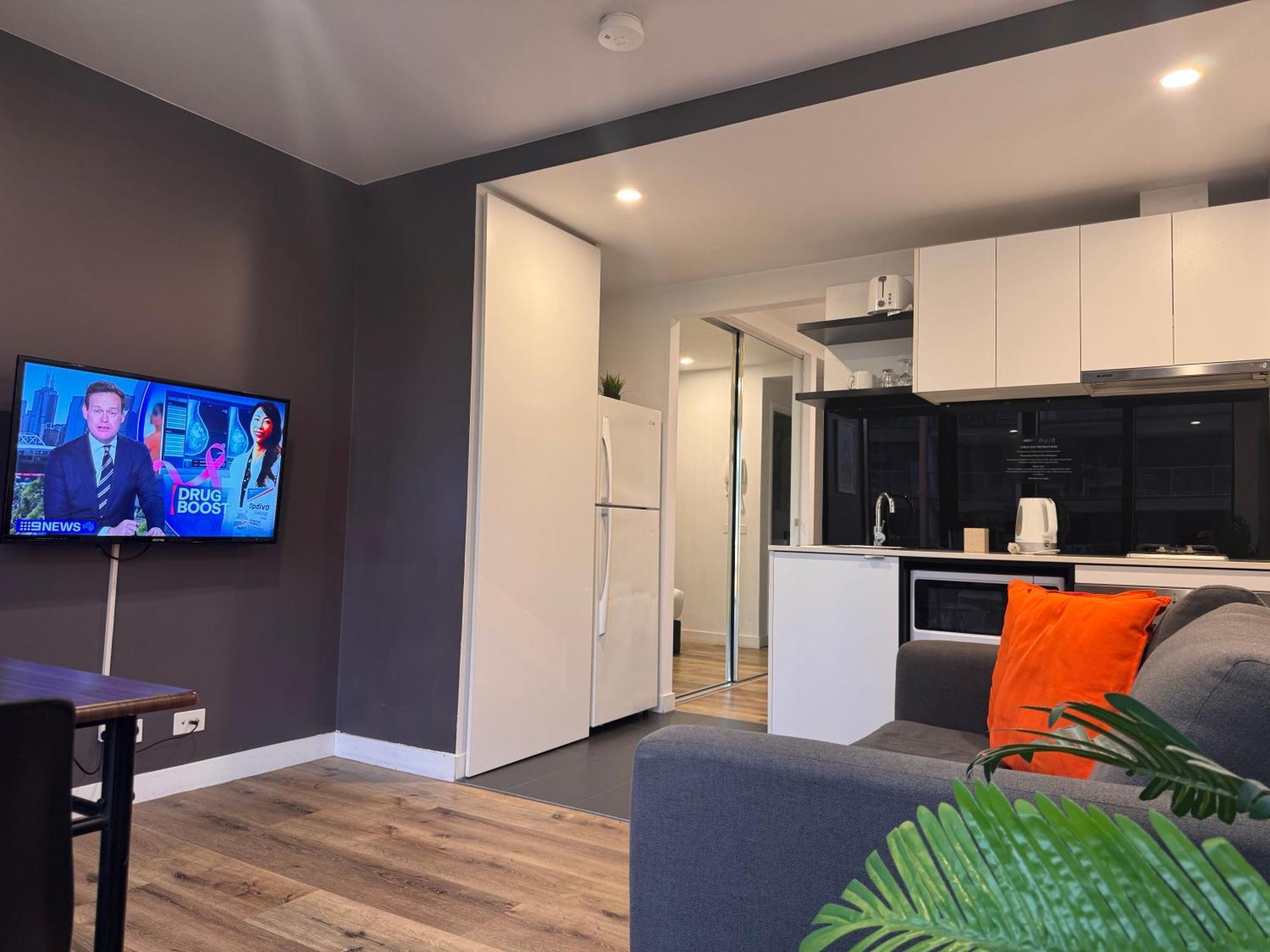 Aura On Flinders Serviced Apartments Melbourne Exteriör bild